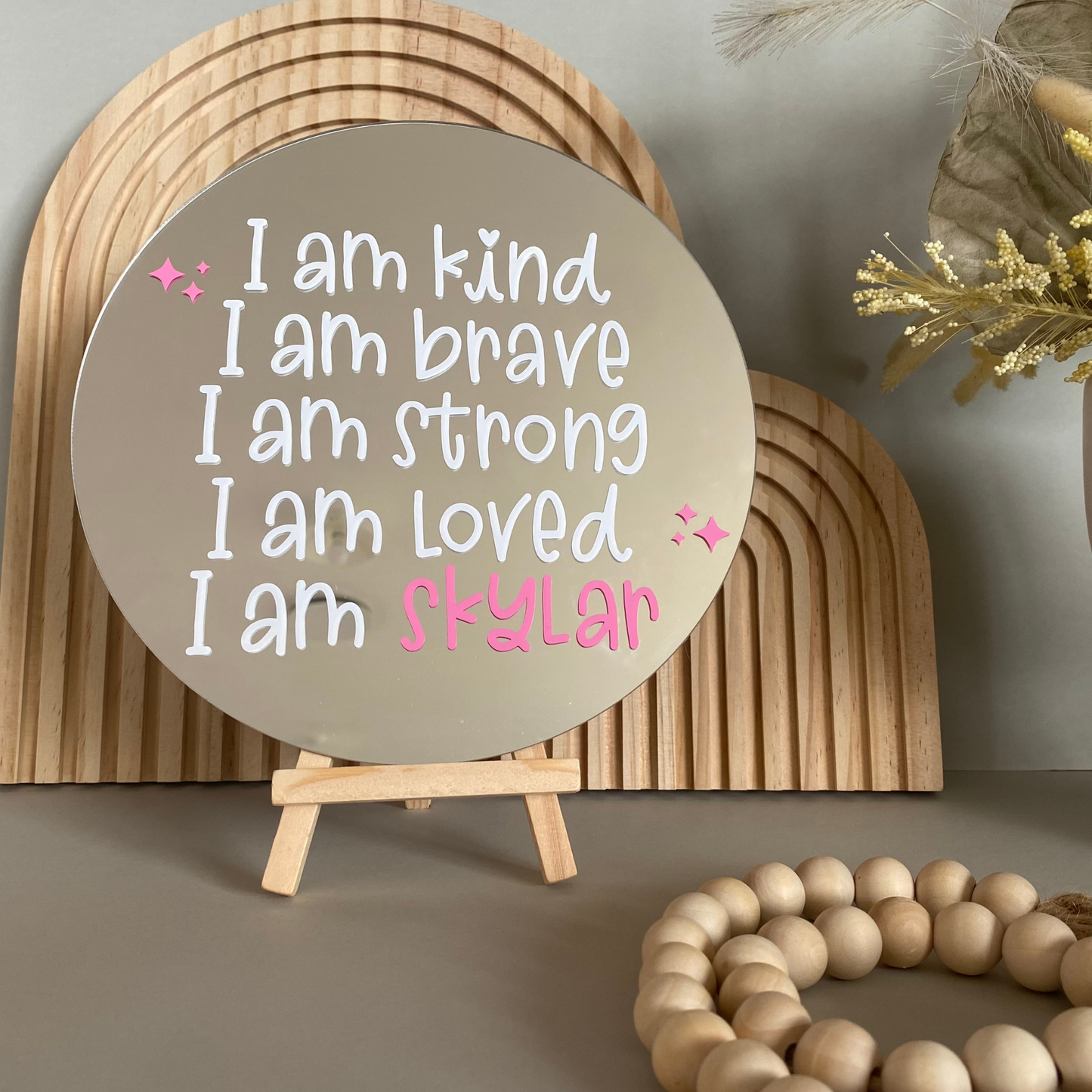 Personalised Affirmation Mirror
